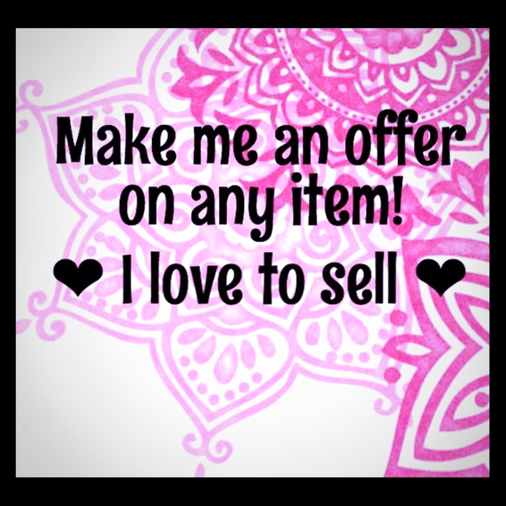 Accepting offers on all items!